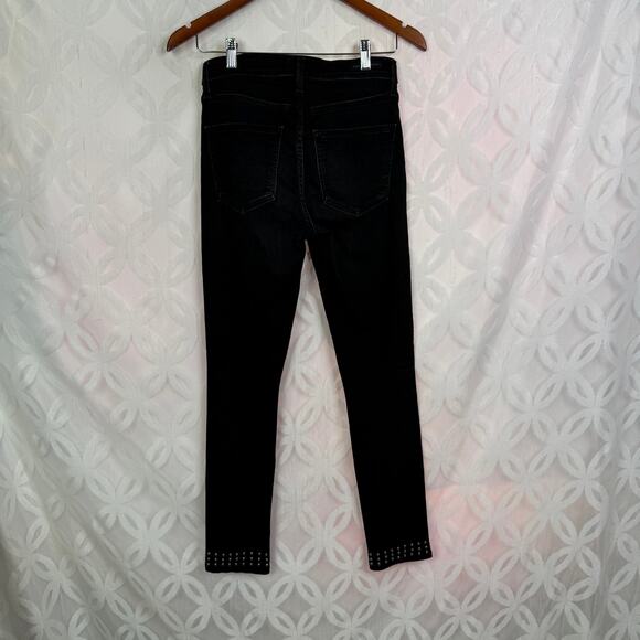Citizens of Humanity Rocket High RIse Skinny Ankle Studded Jeans Size 25 - Picture 14 of 16